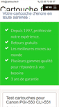 Mobile Screenshot of cartouche.fr